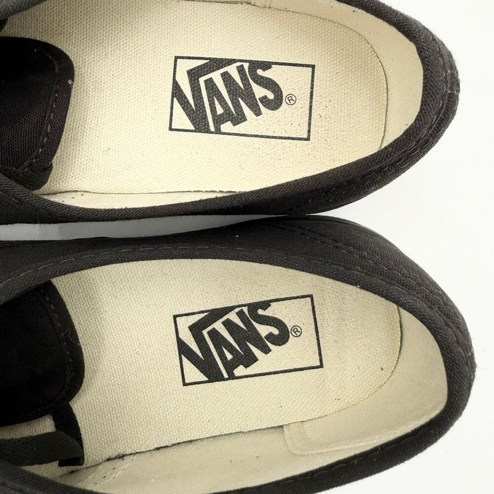 Vans Atwood Black Canvas Lace Up Skateboarding Sneakers - US Men’s 6.5 / Women 8 - Picture 11 of 13